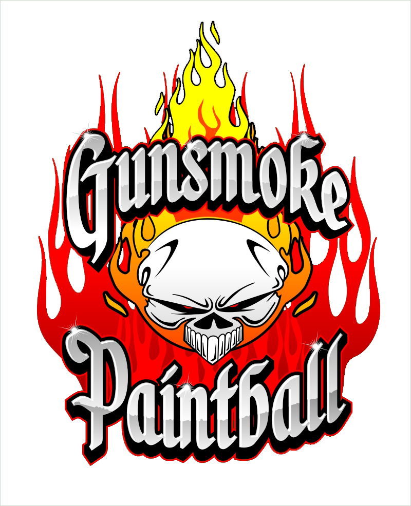 Gunsmoke Paintball Splatmaster Kids (800x986), Png Download