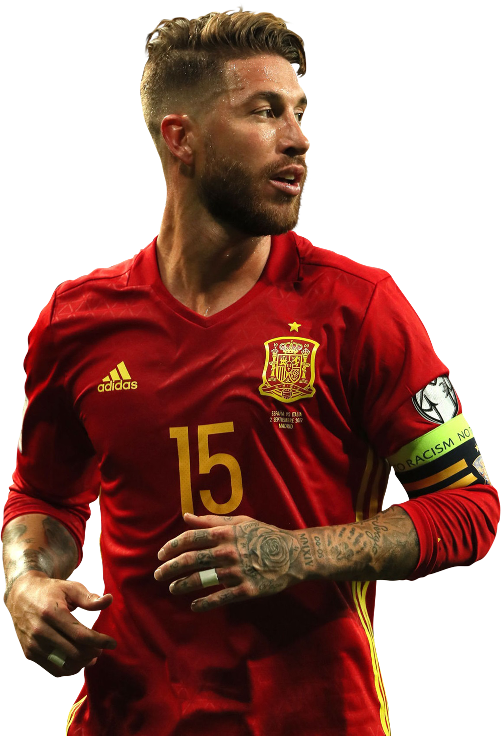 Sergio Ramos Render - Sergio Ramos 4k (1022x1500), Png Download