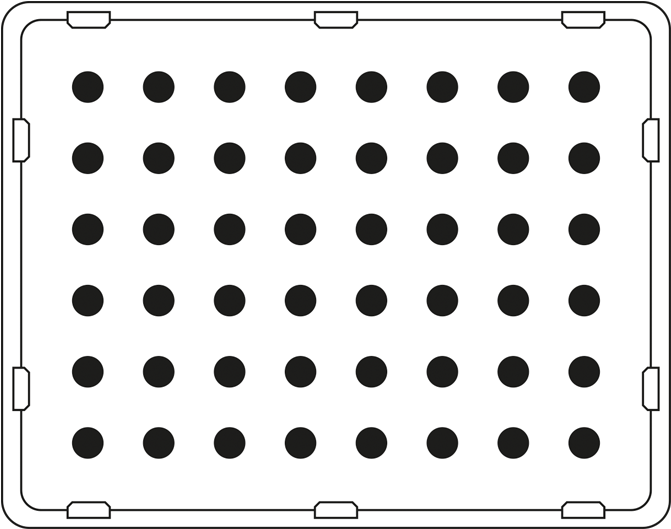 Domino - Black And White (678x700), Png Download