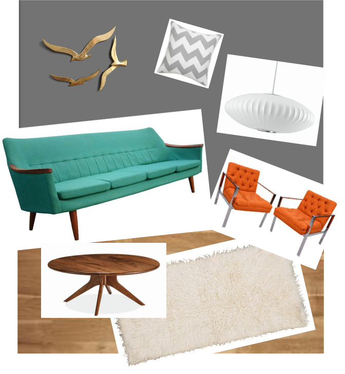Interior Design Collage - Using Collage For Interior Design (672x727), Png Download