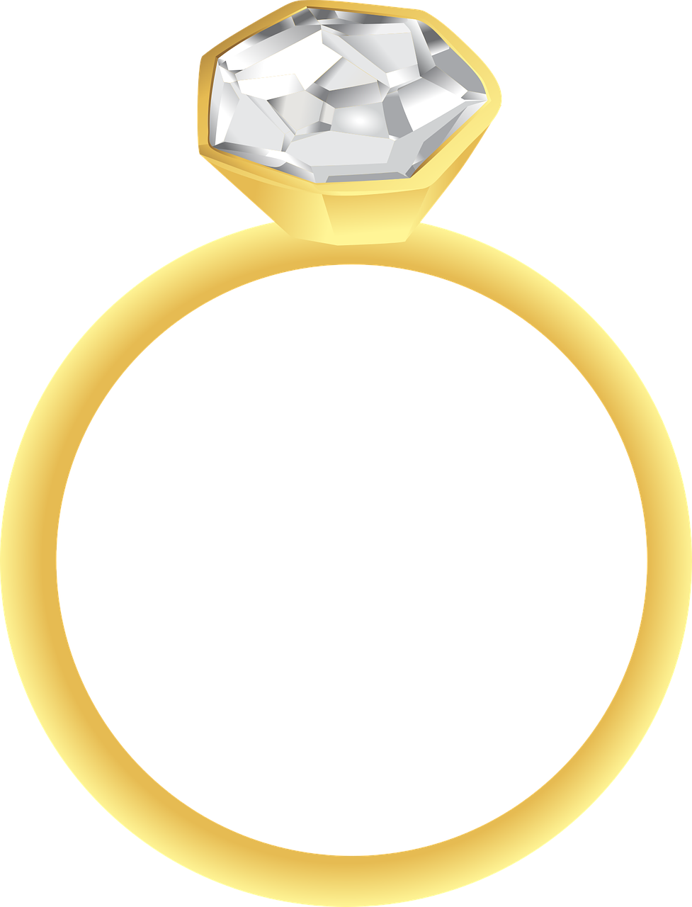 Ring,free Vector Graphics - Ring (500x655), Png Download