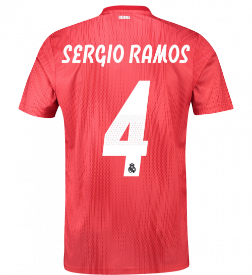 Sergio Ramos - Camisa Do Real Madrid (500x546), Png Download