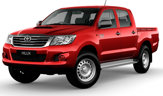 Toyota Hilux Mecánico - Ford F150 2013 (560x330), Png Download