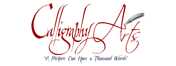 Calligraphy Arts For Your Beautiful Italian Pens, Commissions, - Art (601x226), Png Download
