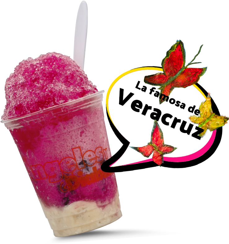 Delicioso Raspado A Base De Jarabe De Grosella Con - Gelato (800x797), Png Download