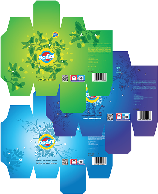 Tide Pods Packaging Design - Graphic Design (600x700), Png Download