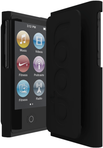 Vector Library Download Black Loop The For - Loop Attachment Clp1blk Clip For Ipod Nano 7g - Black (458x600), Png Download