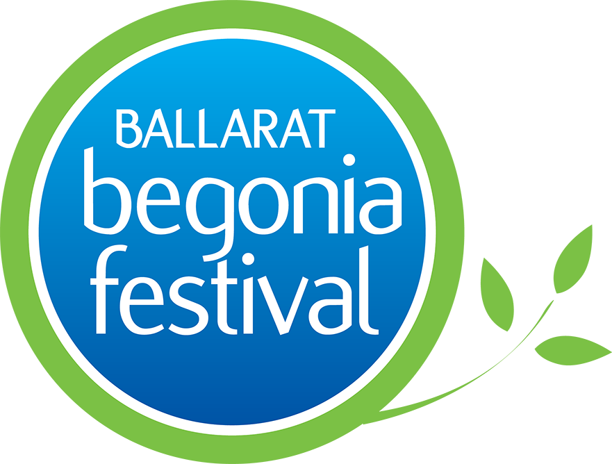 Ballarat Begonia Festival Logo (881x668), Png Download