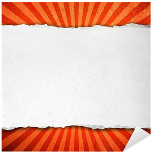 Vinilo Pixerstick De Papel Roto En El Patrón De Rayos - Art Paper (400x400), Png Download