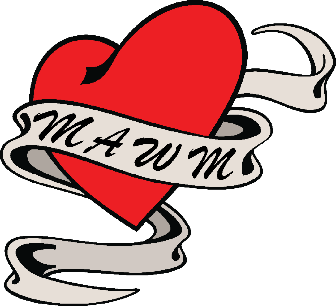 Mawm - Heart Ribbon Tattoo Designs (1122x1020), Png Download