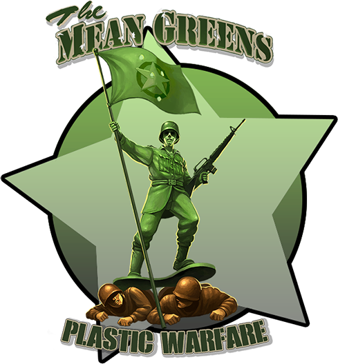 You Play As Plastic Army Men Pissed Off At Each Other - Mean Greens Plastic Warfare Icon (489x528), Png Download