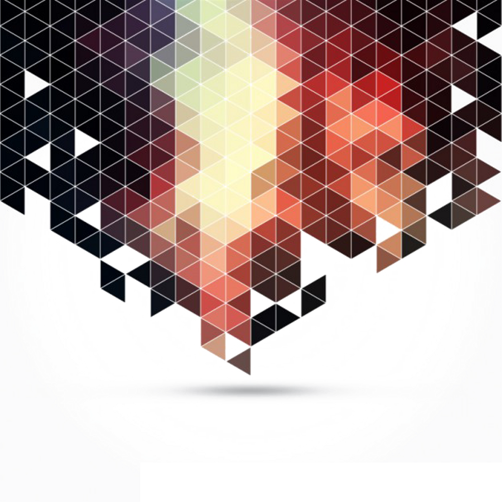 Geometric Shapes Borders Border Effects Effect Overlays - Soho Lounge - Various - Download (1024x1024), Png Download