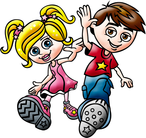 Clip Library Awesome Clipart Cool Kid - Children's Party (490x461), Png Download