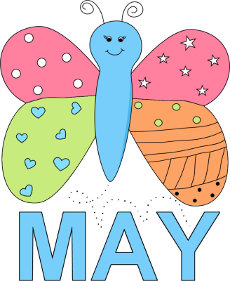 May 1, - May Clipart (328x400), Png Download