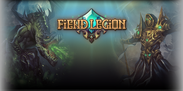 Fiend Legion Shakes Up The Formula With A Gorgeous - Card Game (745x372), Png Download