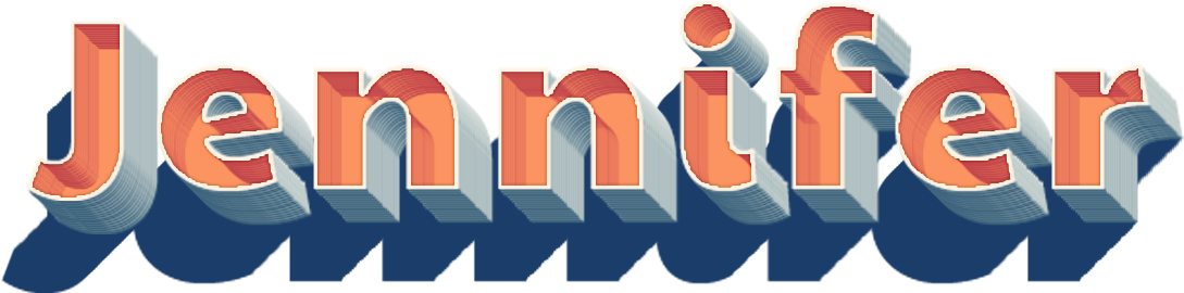 Name Jennifer In 3d (1920x1200), Png Download