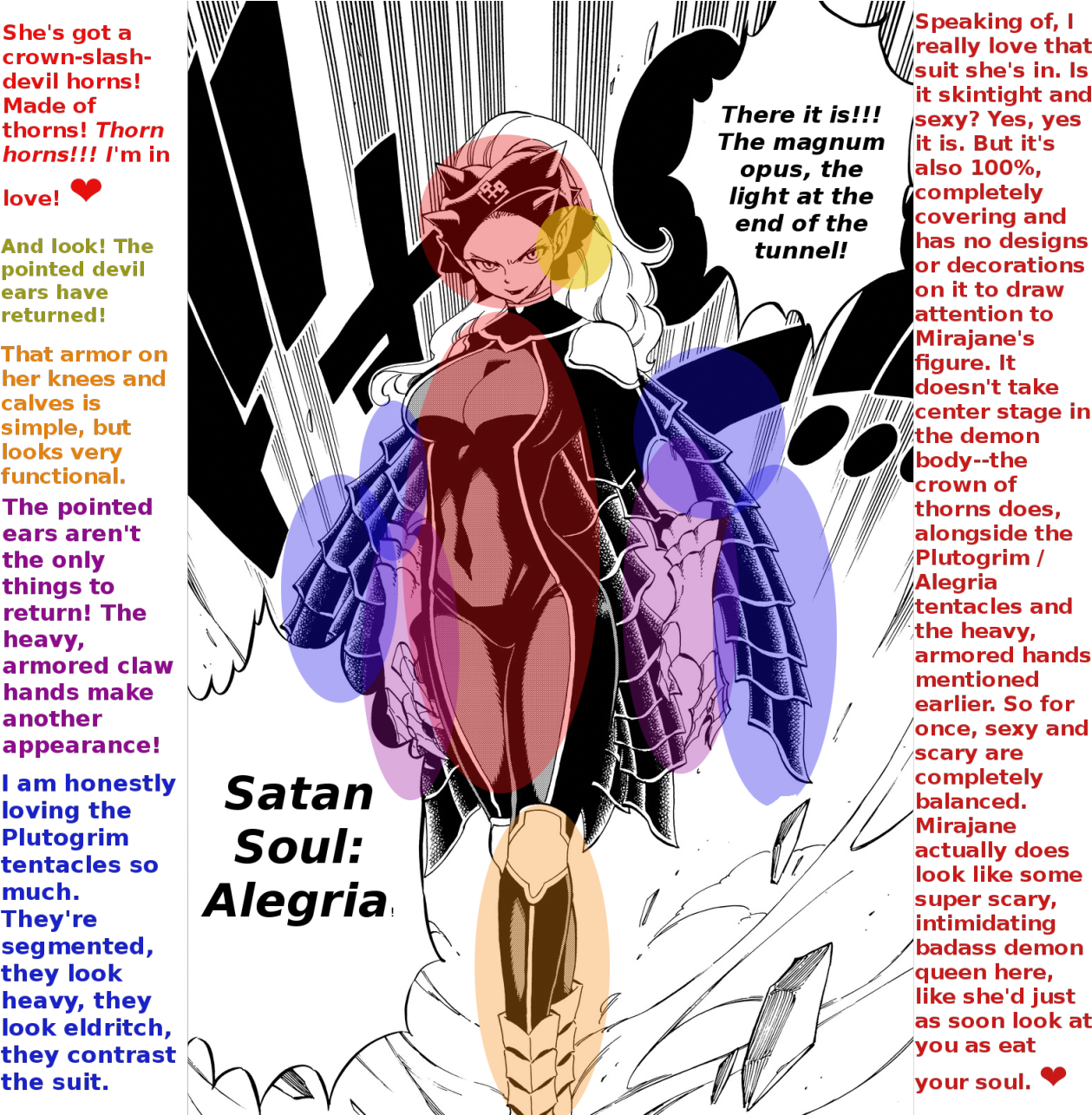 The Salt Is Real, Well, I Didn't Intend To Be Up Past - Mirajane Strauss Satan Soul Alegria (1280x1285), Png Download