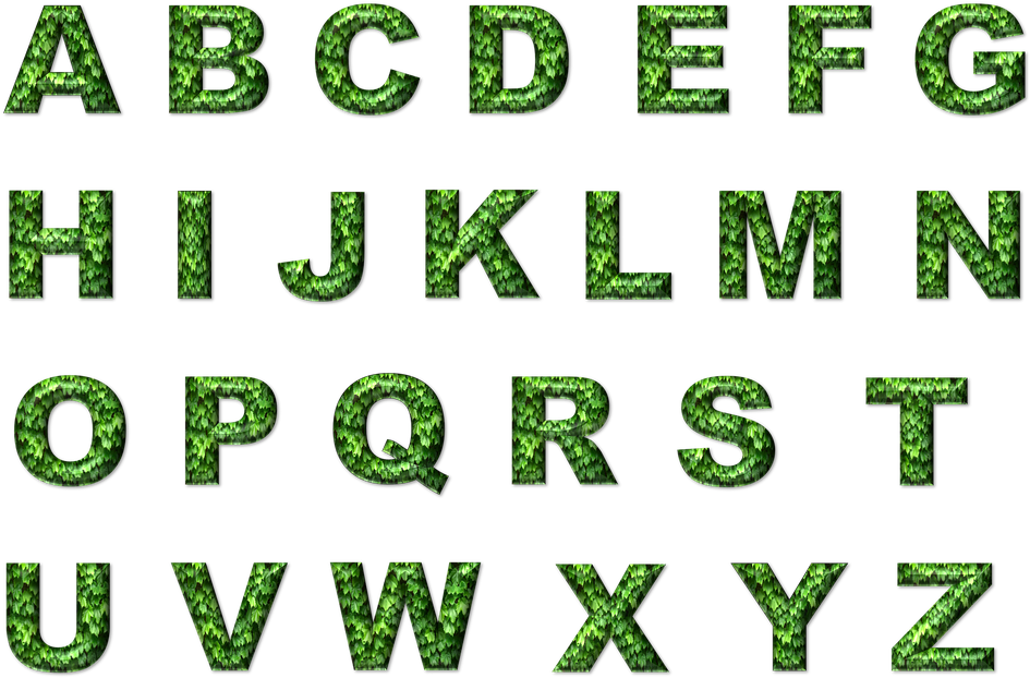 Alphabet, Environmental, Ecological, Green, Letters, - Most Dangerous Word Is W (960x683), Png Download