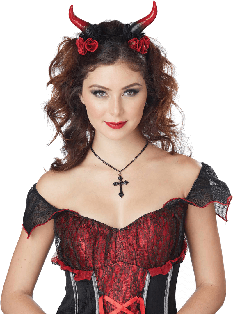 Devil Horns For Costumes (800x1268), Png Download