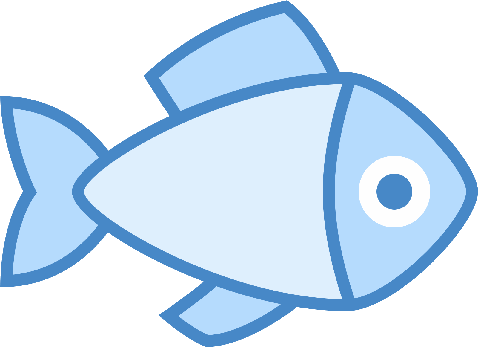 Pescado Entero Icon - Icon (1600x1600), Png Download
