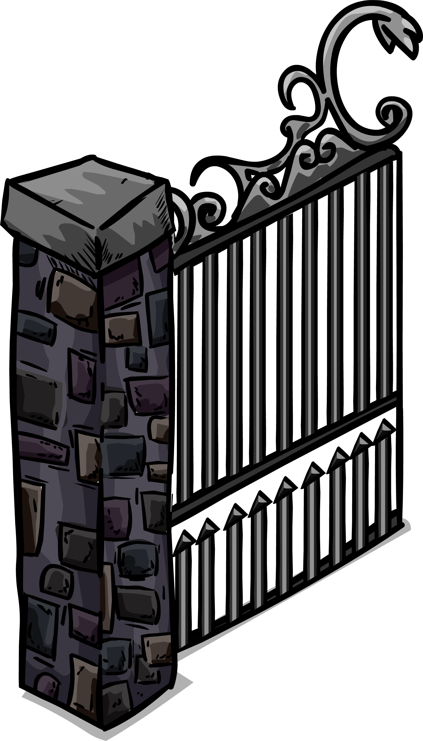 Iron Gate Sprite 010 - Iron Gate Restaurant (1612x2822), Png Download