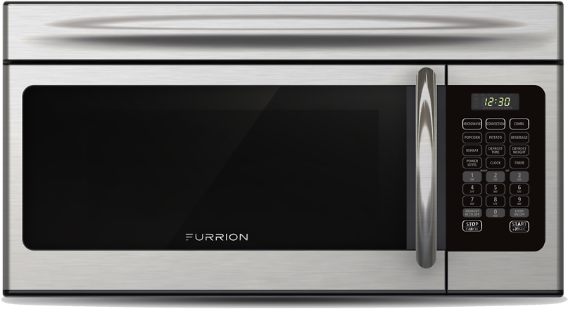 Stainless Steel Microwave Oven Png Image - Furrion Rv Microwave (1000x540), Png Download