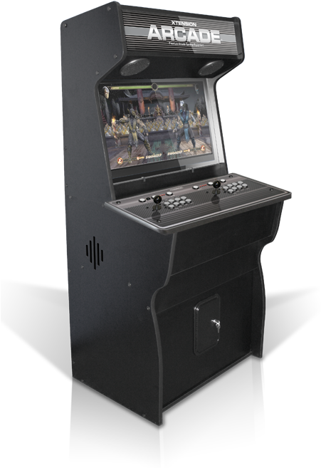 The 32' Pro Upright Xtension Arcade Cabinet For The - Emuladores Juegos Arcade (450x671), Png Download