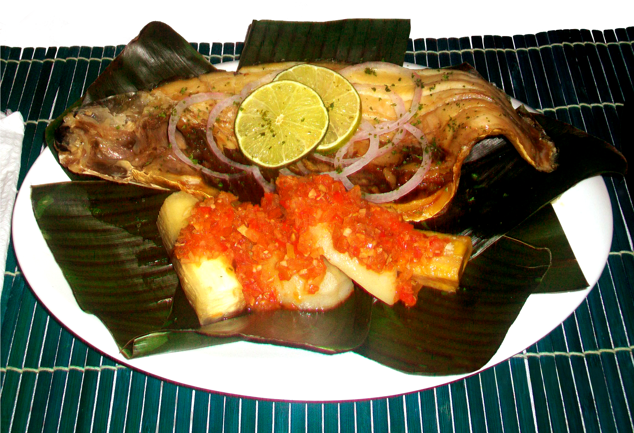 Pescado - Platos Tipicos Del Huila (2048x1536), Png Download