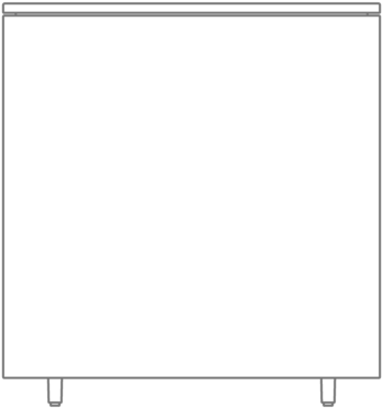 Loewe Klang 1 Subwoofer - Projection Screen (800x800), Png Download