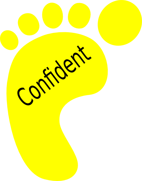 Small - Foot Prints Yellow (468x595), Png Download