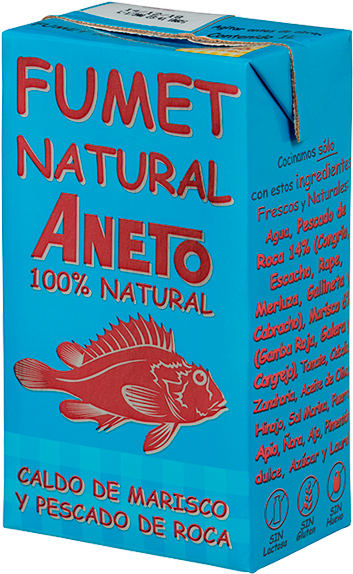 Fumet Natural De Marisco Y Pescado De Roca - Fumet De Pescado Aneto (600x800), Png Download