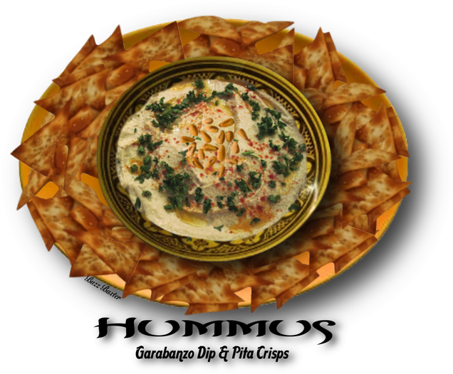 Hummus Is Probably The Most Popular Appetizer/dip Throughout - Omelette (650x535), Png Download