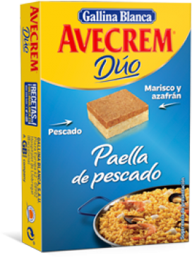 Avecrem Dúo Paella De Pescado (960x521), Png Download