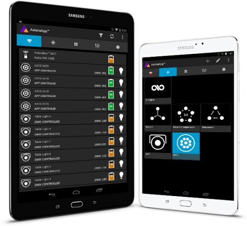 The Most Advanced Professional Lighting Control App - Astera App (500x500), Png Download