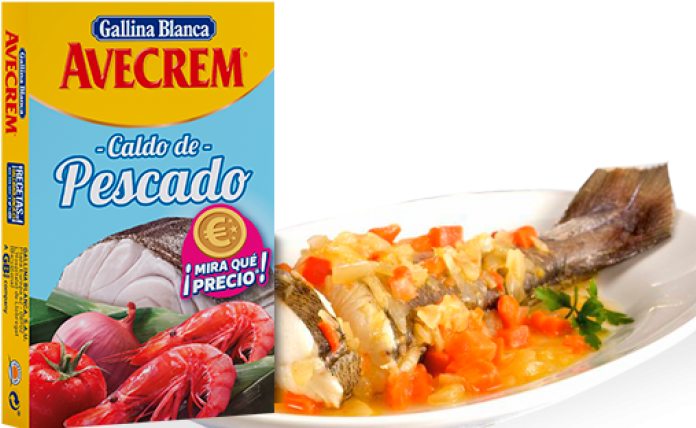 Avecrem Pescado - Caldo Pescado Avecrem (960x521), Png Download