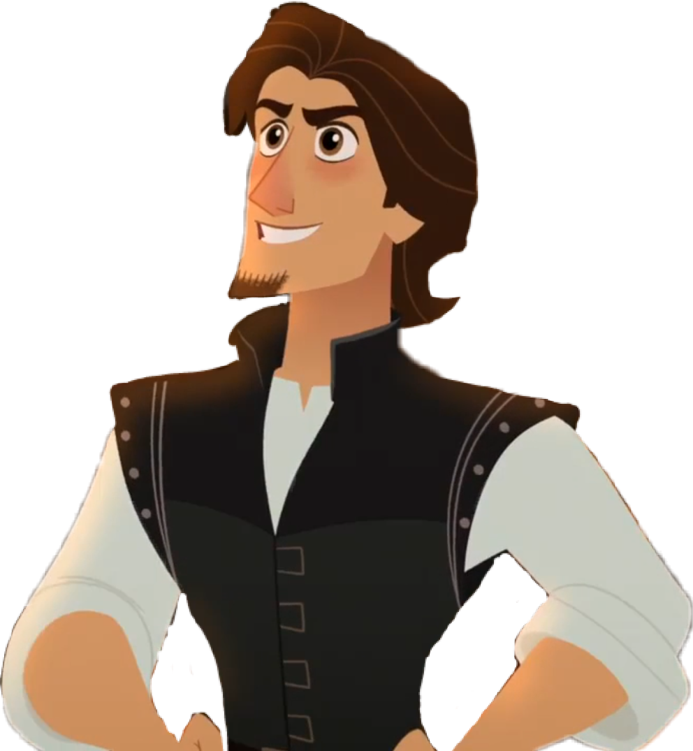 Eugene Confident Pose - Tangled: The Series (992x1075), Png Download