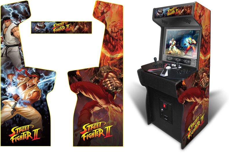 Custom Permanent Full Size Street Fighter Ii Inspired - Love Decal Home Macbook Decal Macbook Sticker Partial (800x552), Png Download