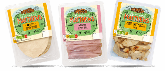 Cooked Deli Meats Are The Perfect Versatile Fridge - Bernard Matthews 5 Slices Of Chicken Breast 100g (565x245), Png Download