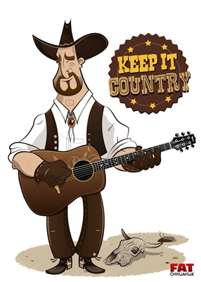 Traditional Country Music - Keep It Country (400x400), Png Download