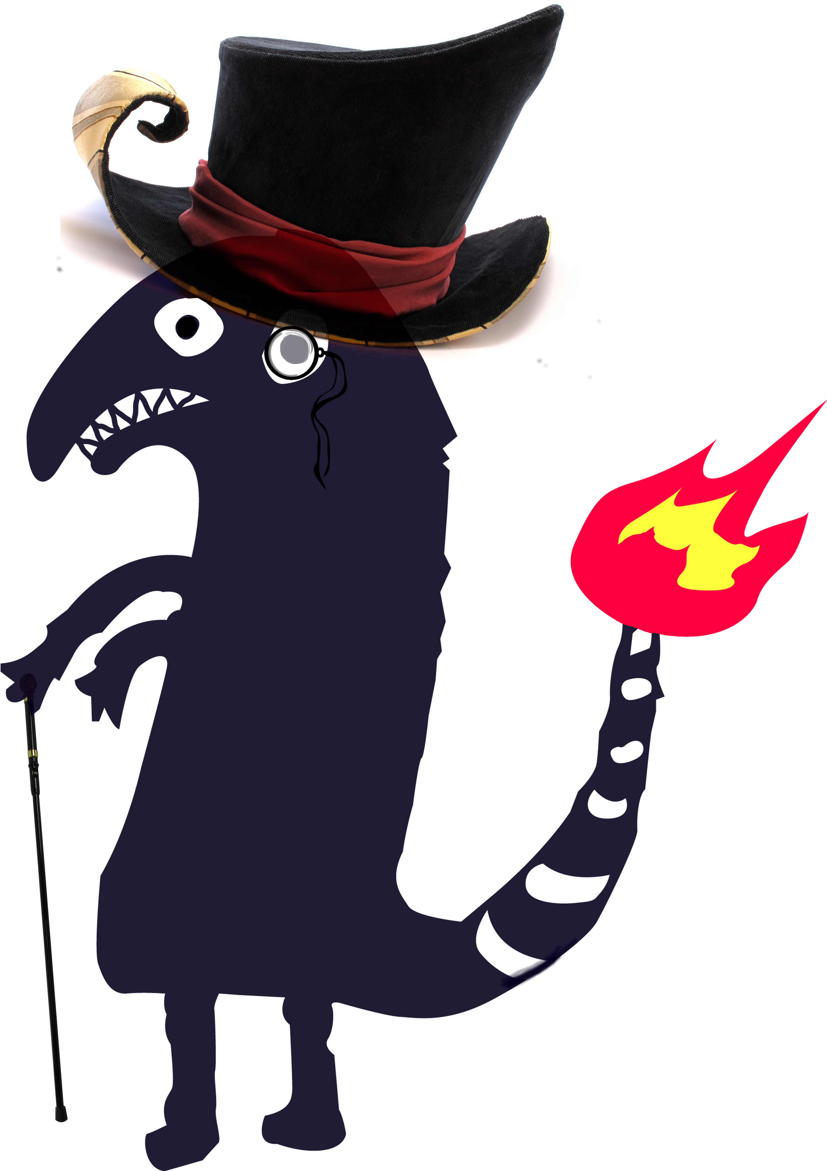 Gentleman Charmander - Charmander T Shirt (3398x4337), Png Download