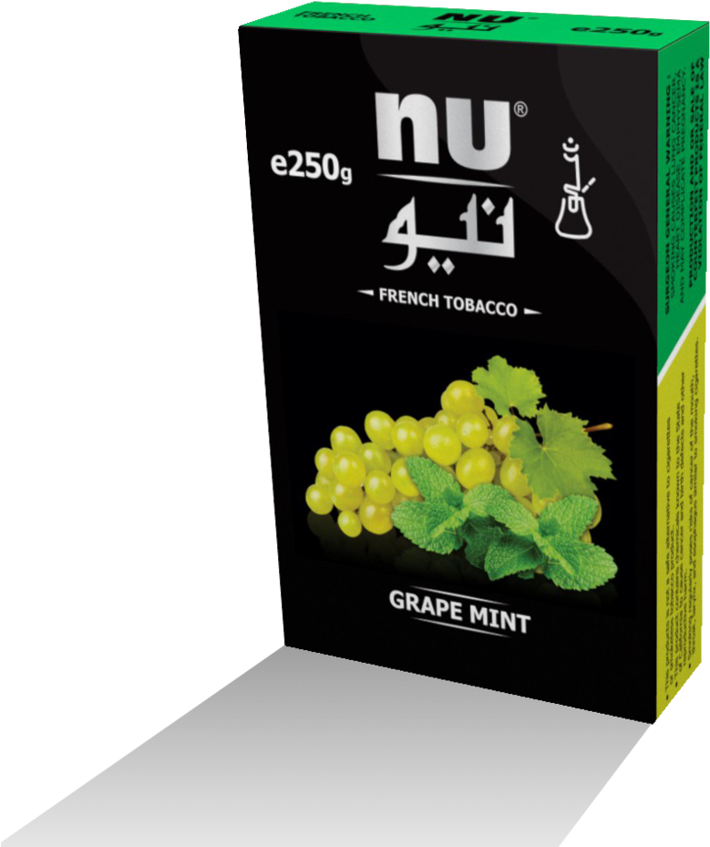 Nu Grape Mint 250g - Hookah (1060x1060), Png Download