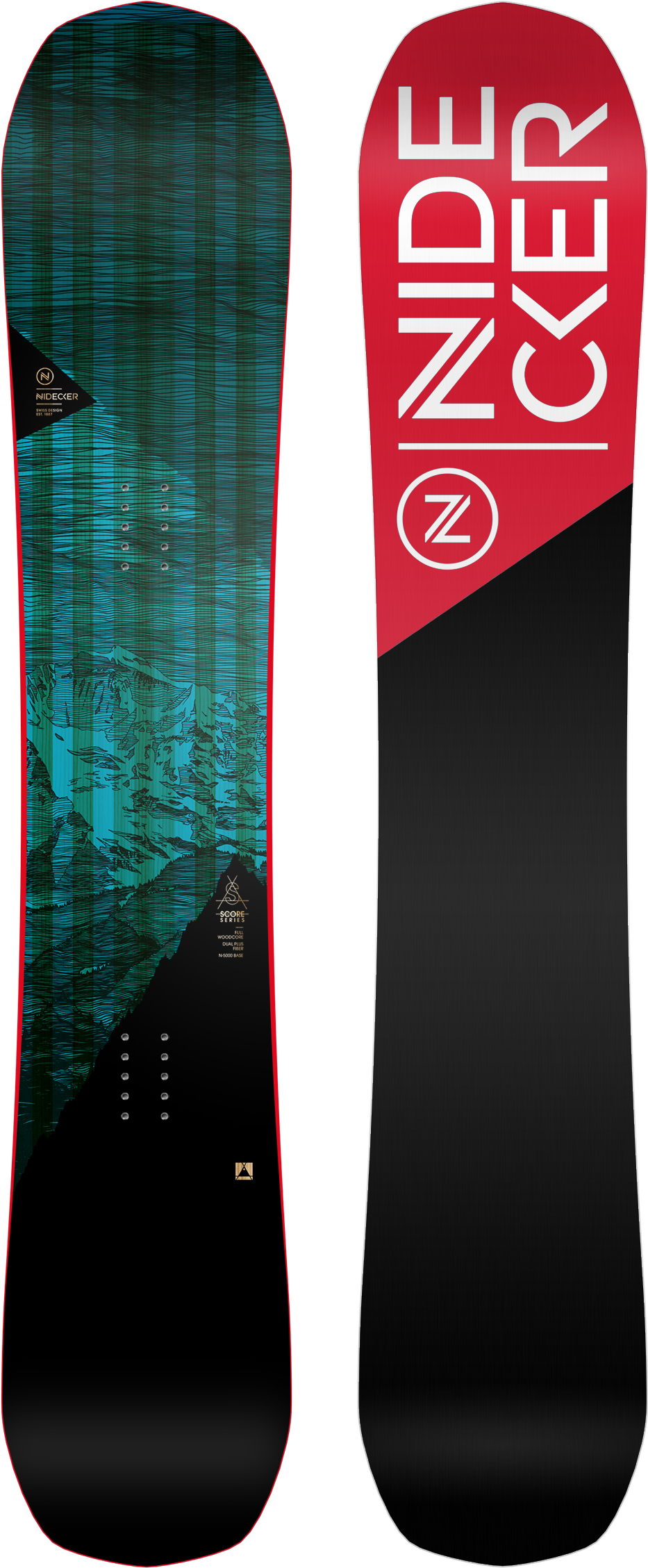 Score High Speed Progression - Nidecker Snowboard Play 2018 (1250x2500), Png Download