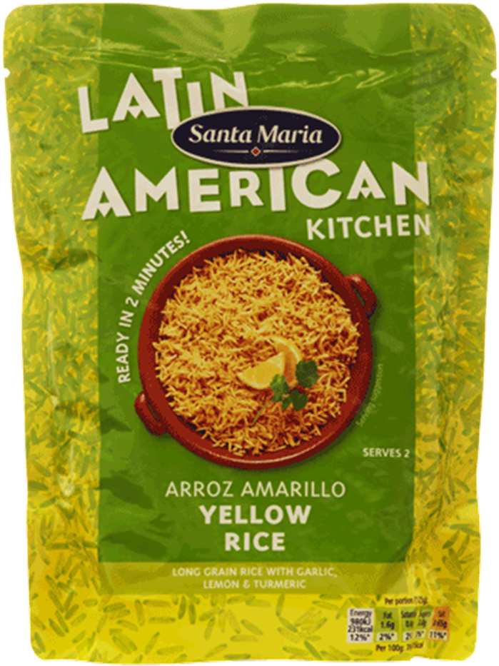200321 Arroz Amarillo Yellow Rice Png8 - Santa Maria Spicy Refried Beans (960x960), Png Download