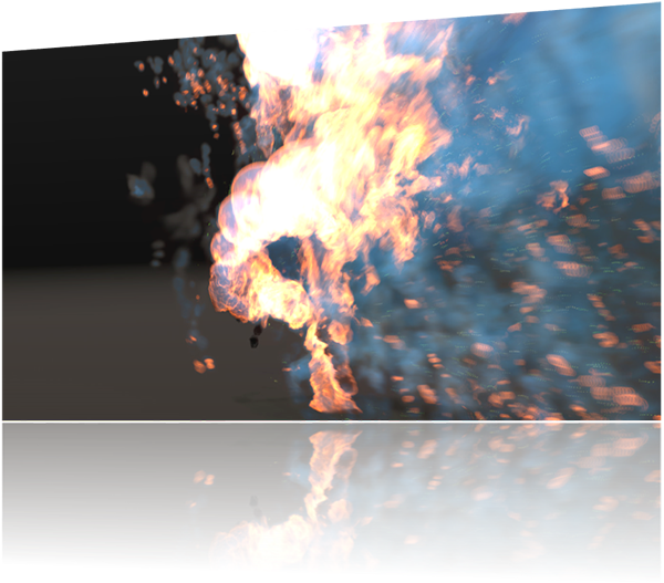 It Covers Three Aspects - Flame (600x527), Png Download