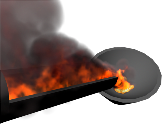 Last Time I Was Looking Into Creating A Bubbling Effect - Flame (640x480), Png Download
