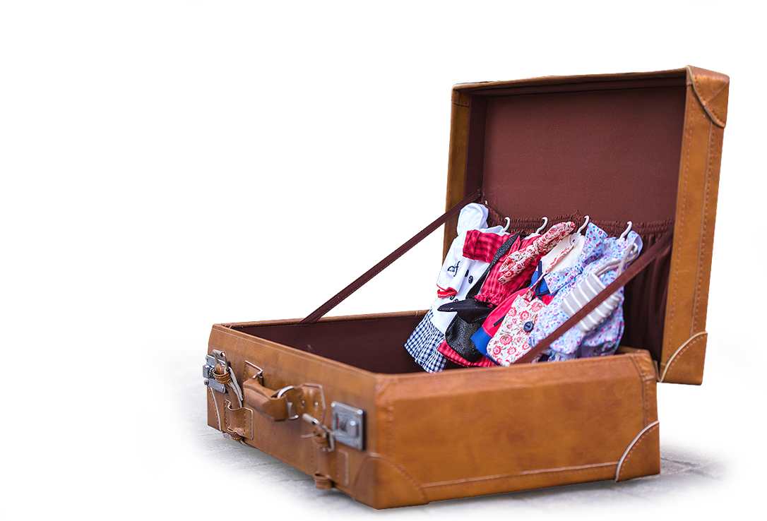 Maleta - Suitcase (1086x738), Png Download