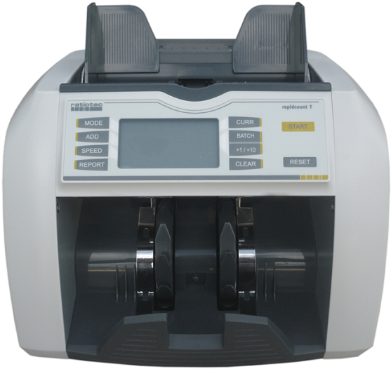 T225 Mixed Note Counter With Forgery Detection - Money (768x576), Png Download