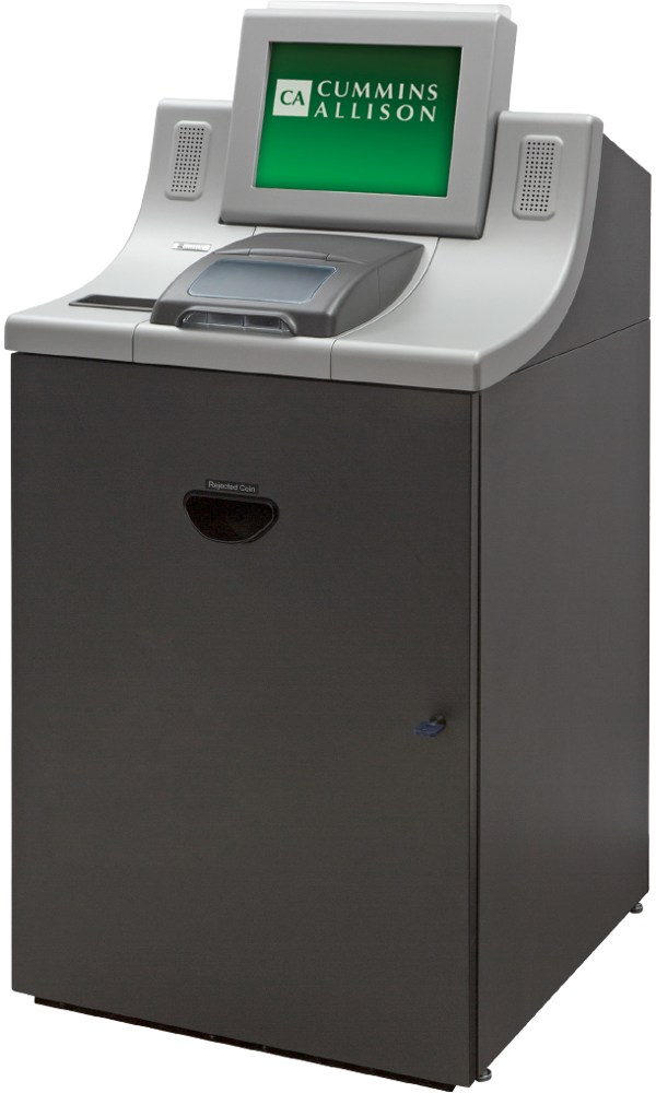 Money Machine 2 Self-service Coin Counter - Cummins Allison (600x1000), Png Download