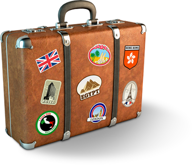 Baggage Check (387x333), Png Download