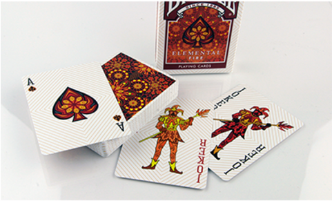 Bicycle Elemental Fire By Collectable Playing Cards - Bicycle Elements Series Wind (480x480), Png Download